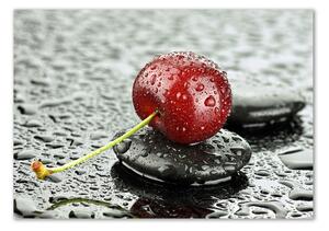 Akril üveg kép Cherry az esőben