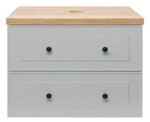 Fürdőszoba szekrény a munkalap alatt Naturel Forli 100x45x46 cm szürke szőnyeg FORLI100GMD