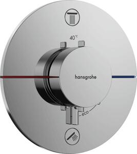 Zuhany és fürdő csaptelep Hansgrohe ShowerSelect Comfort S vakolat alatti rész nélkül króm 15554000