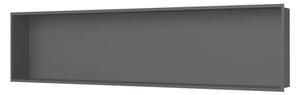 Beépített polc SAT Aurum fekete matt 121x28 cm SATAURN12128MB