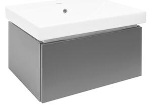 Fürdőszobaszekrény SAT Feel 60x30x46 cm mat SATFEEL60ANTU1