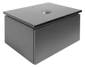 Fürdőszobaszekrény SAT Feel 60x30x46 cm mat SATFEEL60ANTTK