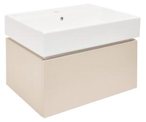Fürdőszobaszekrény SAT Feel 60x30x46 cm mat SATFEEL60BEU2
