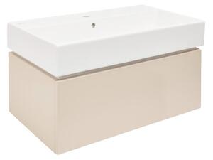 Fürdőszobaszekrény SAT Feel 80x30x46 cm mat SATFEEL80BEU2