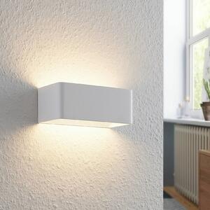 Arcchio LED fali lámpa Karam, 20 cm, fehér, fém, fel/le, le/fel