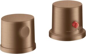 Kád csaptelep Hansgrohe Uno brushed red gold 38480310