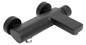 Kád csaptelep SAT Evolution zuhanyszett nélkül 150 mm fekete matt SATBSEVO222C