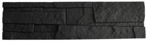 Burkolat Fineza Aral antracit 38x10 cm dombor ARALAN