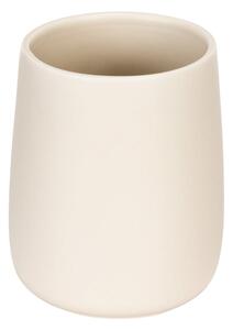 Krémszínű kerámia fogkefetartó pohár Margo – Allstar