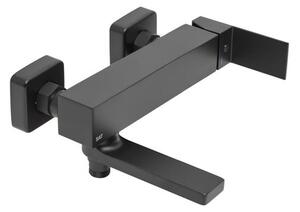 Kád csaptelep SAT Vision zuhanyszett nélkül 150 mm fekete matt SATBSVI222C