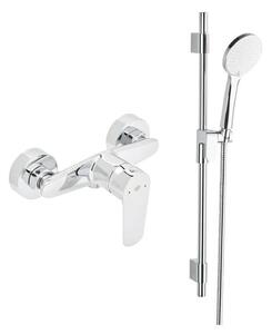 Zuhany csaptelep SAT Mood zuhanyszettel együtt 150 mm króm SATBSMOOD268SET1