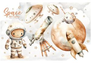 Gario Falmatrica gyerekeknek Space adventure - űrhajós az űrben