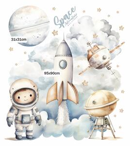 Gario Falmatrica gyerekeknek Space adventure - utazás az űrbe