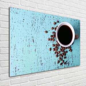 Fali üvegkép Fekete kávé