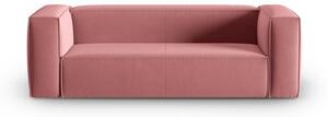 Rózsaszín bársony kanapé 200 cm Mackay – Cosmopolitan Design