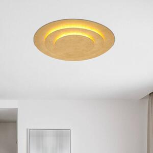 Heda LED mennyezeti lámpa, Ø 49 cm, arany színű, fém
