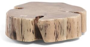 Natúr színű akácfa kerek dohányzóasztal 60x65 cm Essi – Kave Home