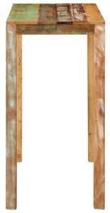 VidaXL tömör újrahasznosított fa bárasztal 112 x 55 x 108 cm