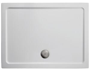 Zuhanytálca négyszögletes Ideal Standard 91x81 cm öntött márvány fehér L504801
