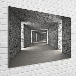 Akrilkép Brick tunnel