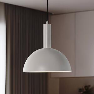 Vitrum cupola M függőlámpa, taupe, fém, Ø 30 cm, E27