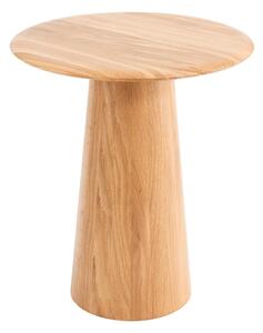 Tölgyfa kerek tárolóasztal ø 40 cm Mushroom – Gazzda