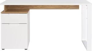 Íróasztal fehér asztallappal 61x140 cm Hasselt – Germania