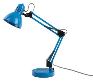 Világoskék asztali lámpa fém búrával (magasság 52 cm) Funky Hobby – Leitmotiv