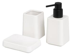 Fehér kerámia fürdőszobai kiegészítő szett – Casa Selección