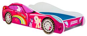 Gyermekágy auto PINK 140x70