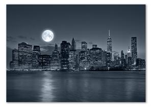 Üvegkép falra New york éjjel