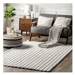 Fehér mosható szőnyeg 150x230 cm Bubble White – Mila Home