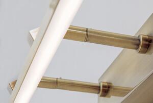 PUBLIO LED képmegvilágító lámpa, patina, 75 cm