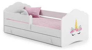 FALA egyszemélyes ágy 160x80 fiókkal - Egyszarvú szarva