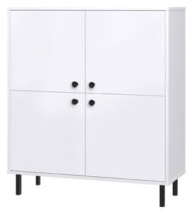 Venus Komód 100x40x113cm, Fehér