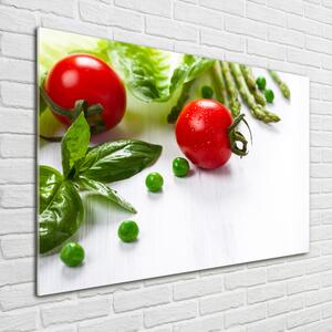 Akril üveg kép Friss zöldségek