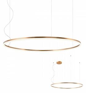 LED függőlámpa, dimmelhető, ORBIT, bronz, ?120cm