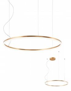 ORBIT LED függőlámpa, bronz színű, ?80cm, DALI rendszerhez