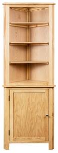 VidaXL tömör tölgyfa sarokszekrény 59 x 36 x 180 cm