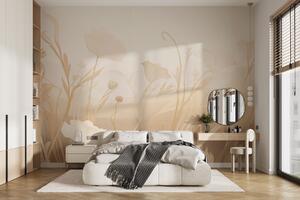 Fotótapéta Finom virágok lágy árnyalatokban, Modern fotótapéta, Modern fotótapéta, w09041 - Muralas.hu