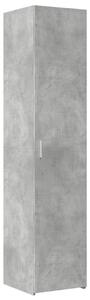 VidaXL betonszürke szerelt fa magasszekrény 40x42,5x185 cm