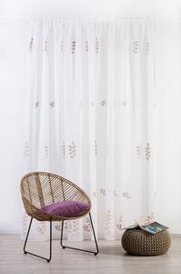 Fehér átlátszó függöny 300x245 cm Melissa – Mendola Fabrics