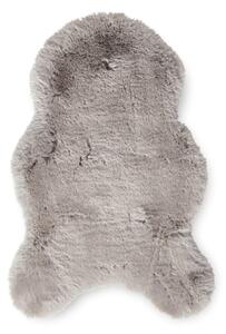 Világosszürke szintetikus szőrme szőnyeg 60x90 cm Super Teddy – Think Rugs