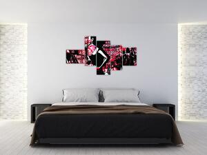 Modern kép - Pop-art (150x85cm)
