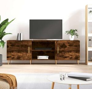VidaXL füstös tölgyszínű műfa TV-szekrény 150x30x44,5 cm