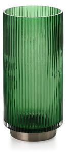 Zöld üveg váza (magasság 25,5 cm) Gallo – AmeliaHome