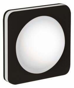 Strühm Goti 5 W-os süllyesztett natúr fehér fekete színű négyzet alakú LED-es mennyezetlámpa