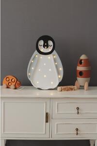 Baby Penguin szürke borovi fenyő asztali lámpa, magasság 26,5 cm - Little Lights