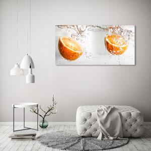 Akril üveg kép Narancs víz alatt