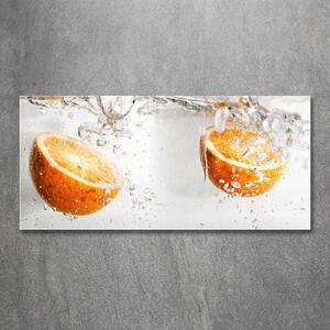 Akril üveg kép Narancs víz alatt